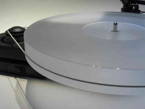 ACRYLIC PLATTER for Pro-Ject RPM 1 milky-white