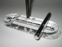 Fountain Pen Holder / Ballpoint Pen Holder clear