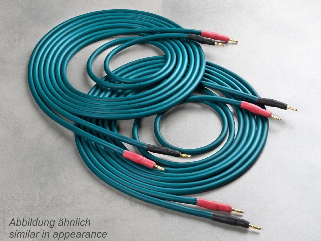SYMPHONIC LINE Harmonie NF-Kabel | Set 1 m, konfektioniert mit WBT 110 Steckern