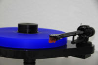 ACRYLTELLER für Plattenspieler Pro-Ject RPM 5.1 RPM 5 - RPM 4 blau 30mm