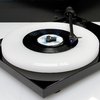 ACRYLIC PLATTER DD S24 for turntable Pro-Ject Debut Line + Juke Box :: white