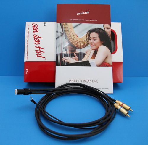 van den Hul | D-501 HYBRID (Halogen Free) Set RCA-TAC | Phono Cable