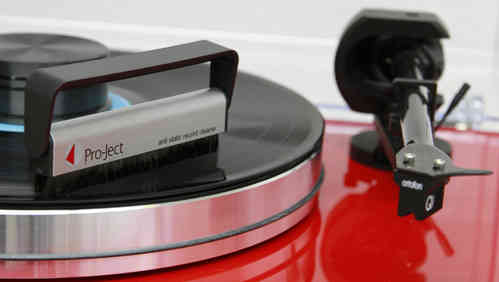 PRO-JECT Brush it Karbonfaser Plattenbürste - Anti statischer Schallplattenreiniger