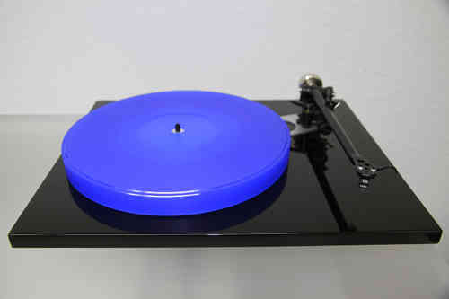 ACRYLIC PLATTER UPGRADE for Rega RP6 turntable :: 27mm blue