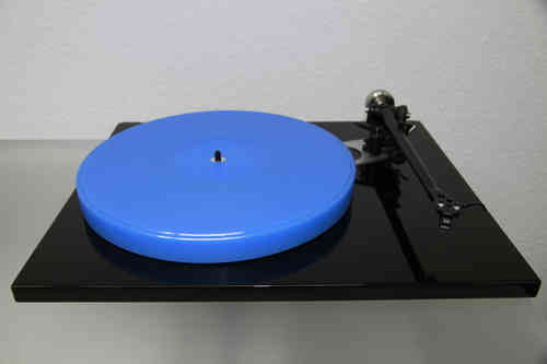 ACRYLTELLER für Rega RP6 Plattenspieler :: 27mm hellblau