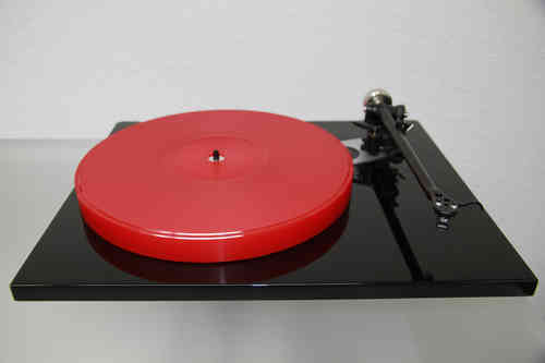 ACRYLIC PLATTER UPGRADE for Rega RP6 turntable :: 27mm red