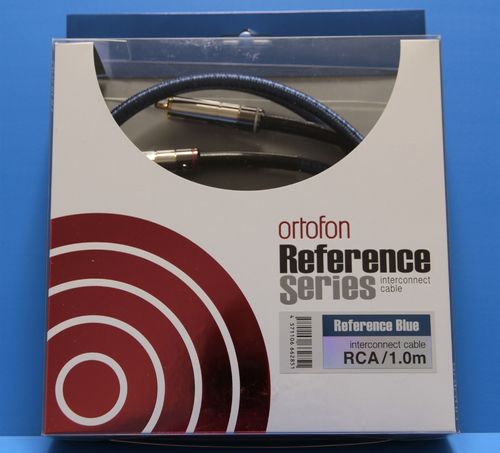 Ortofon Reference BLUE Interconnect Cable - 100cm