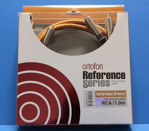Ortofon Reference BRONZE RCA Geräteverbindungskabel - 100cm